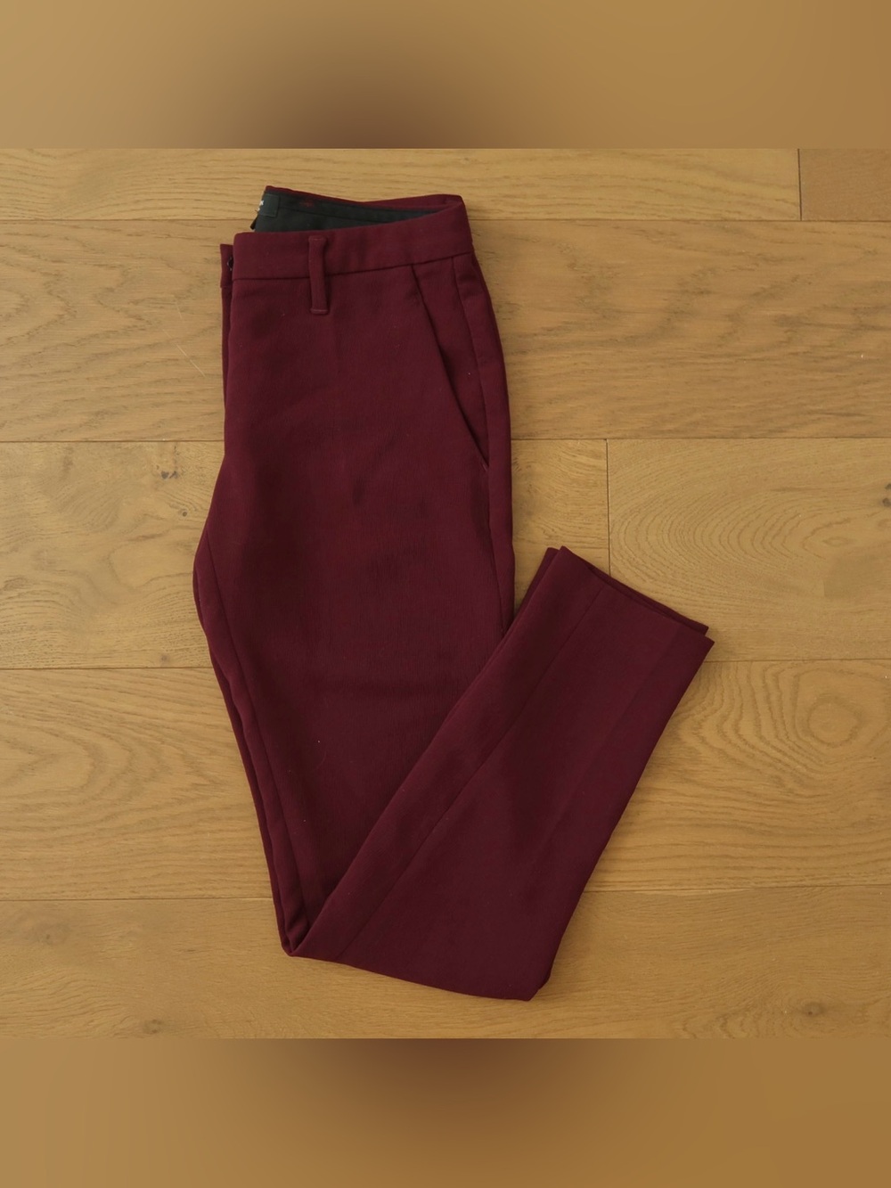 Babaton Women’s Slim Dress Pants - Burgundy